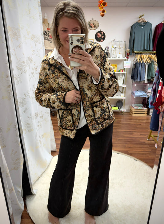 Floral Tapestry Jacket