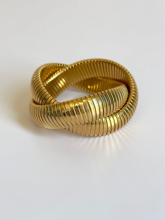 Gold Twist Bracelet