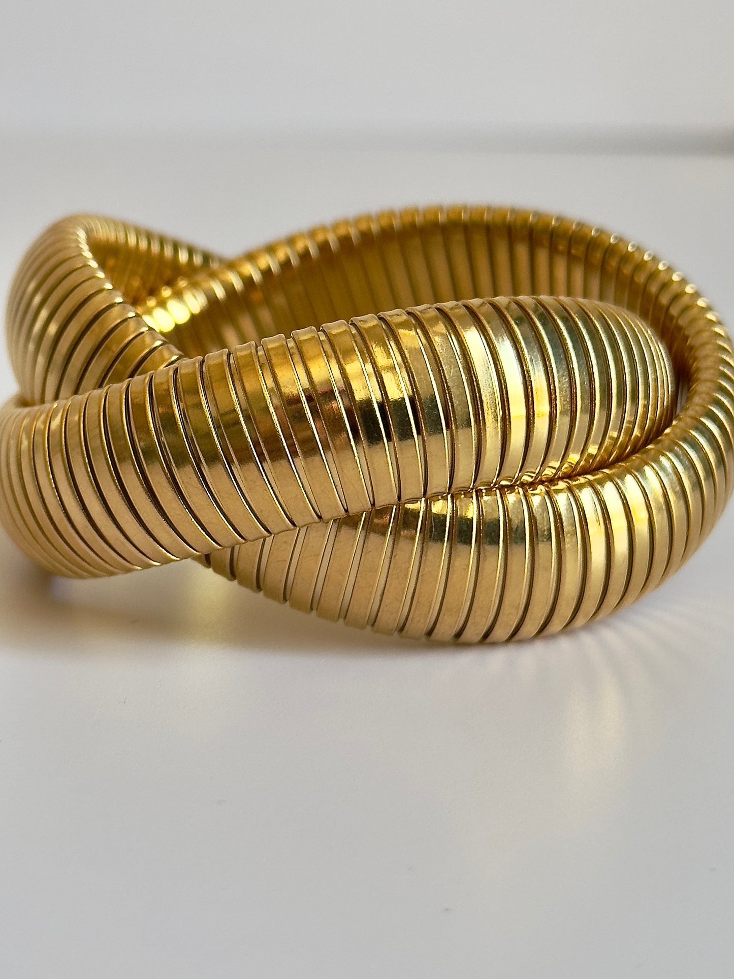 Gold Twist Bracelet
