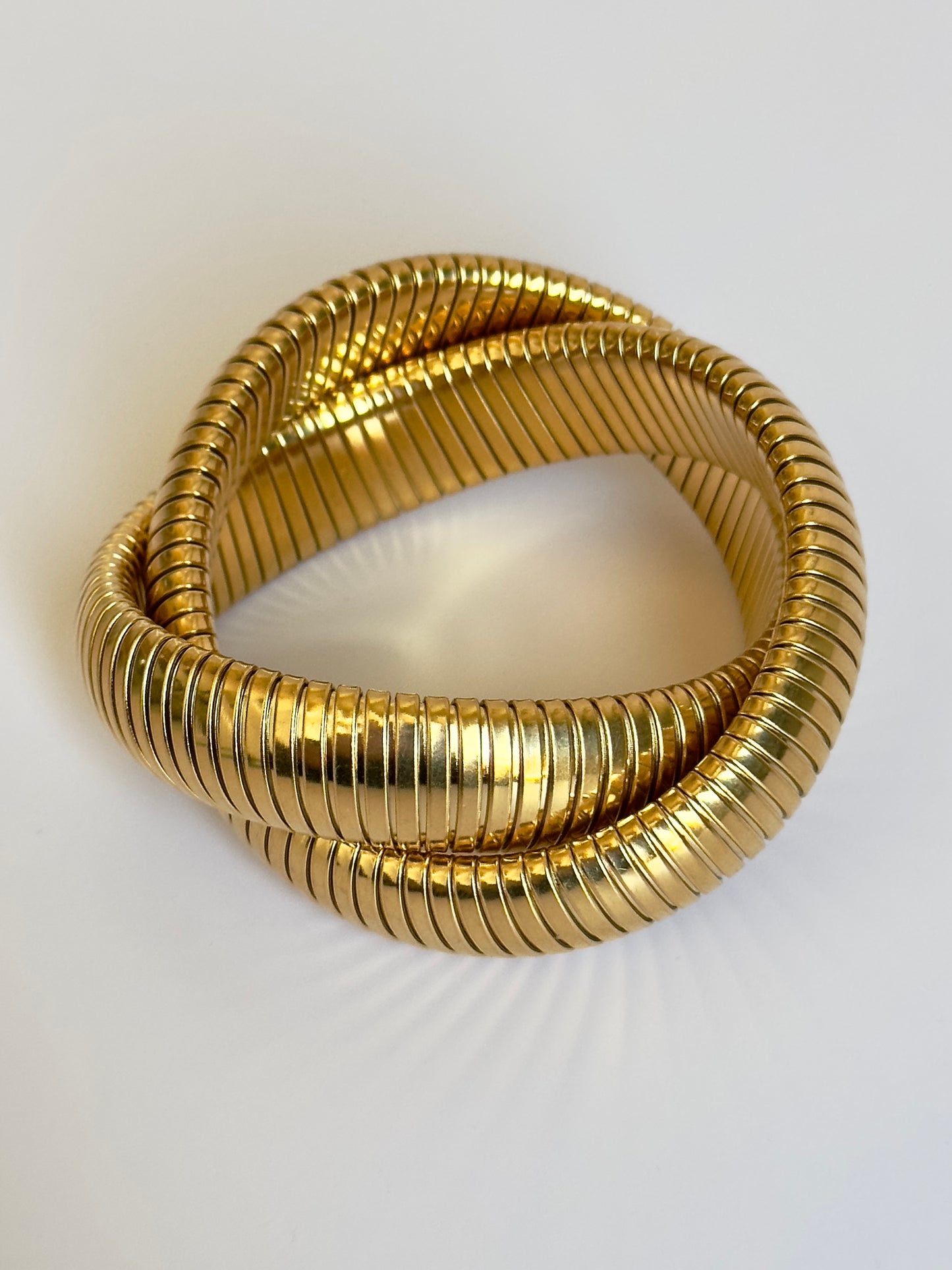 Gold Twist Bracelet