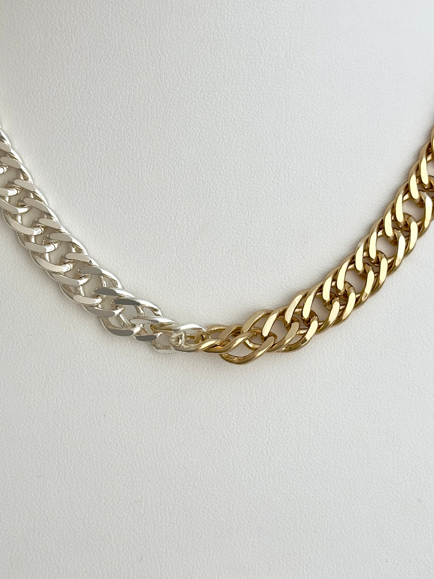 Two Tone Chain Necklace