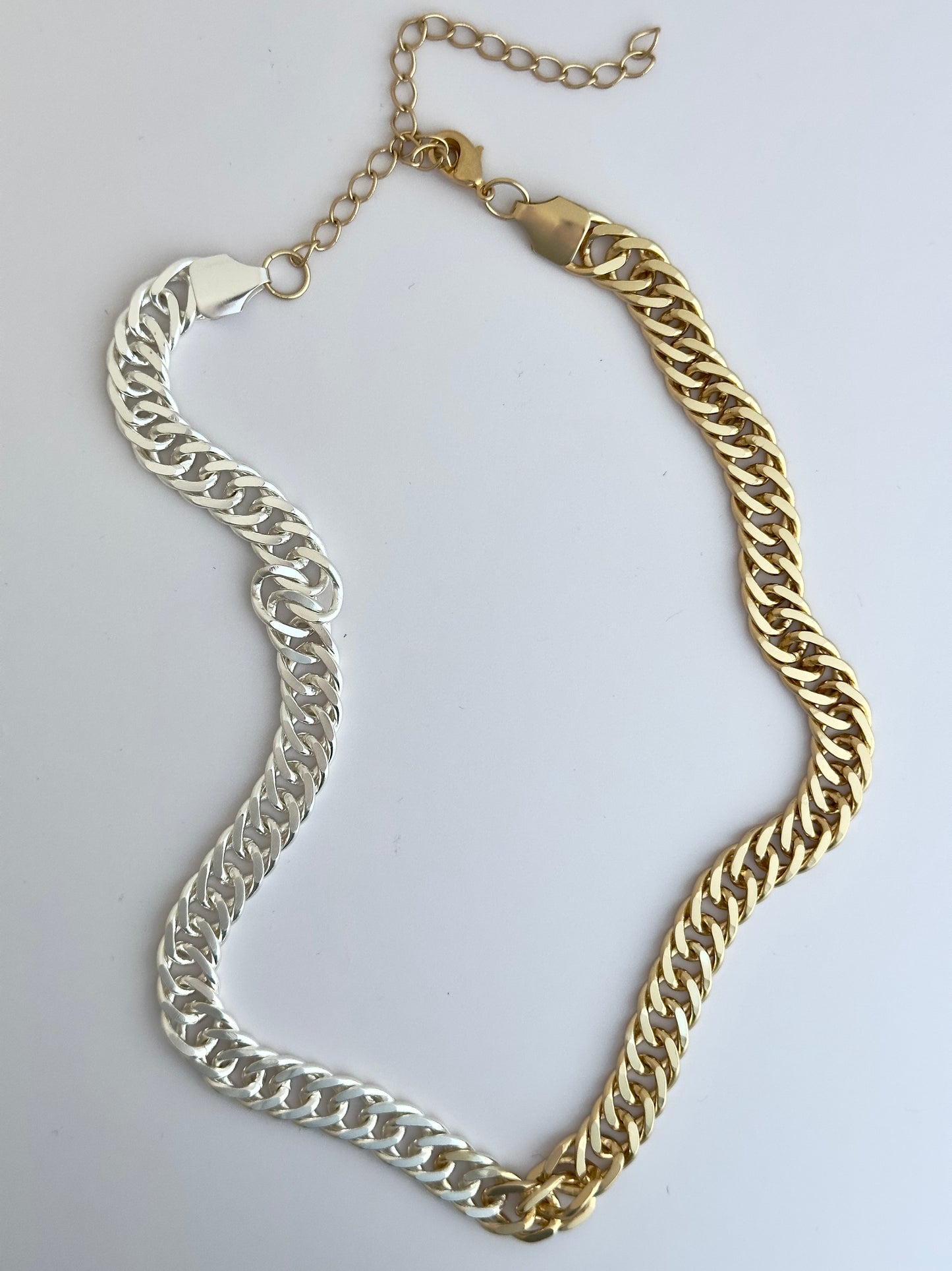 Two Tone Chain Necklace