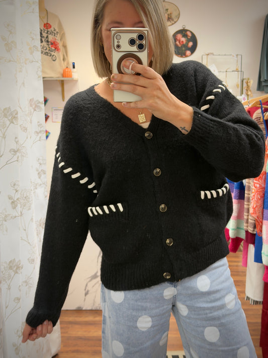 Stitch Detail Cardigan