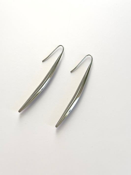 Silver Drop Earring