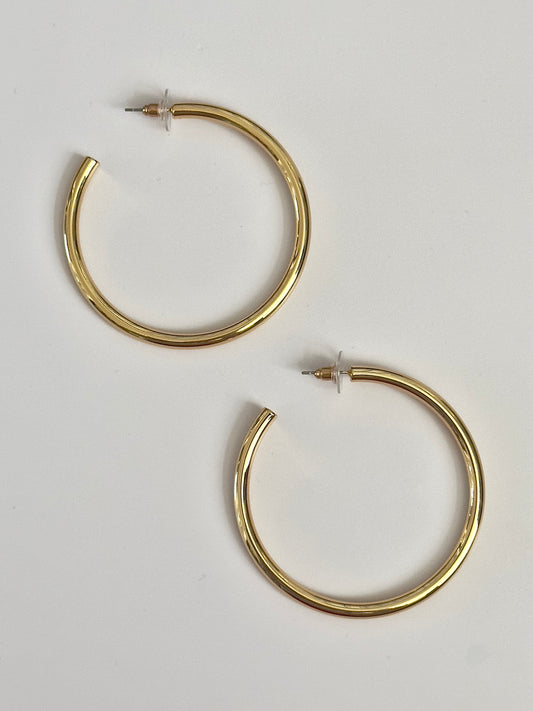 Perfect Gold Hoops