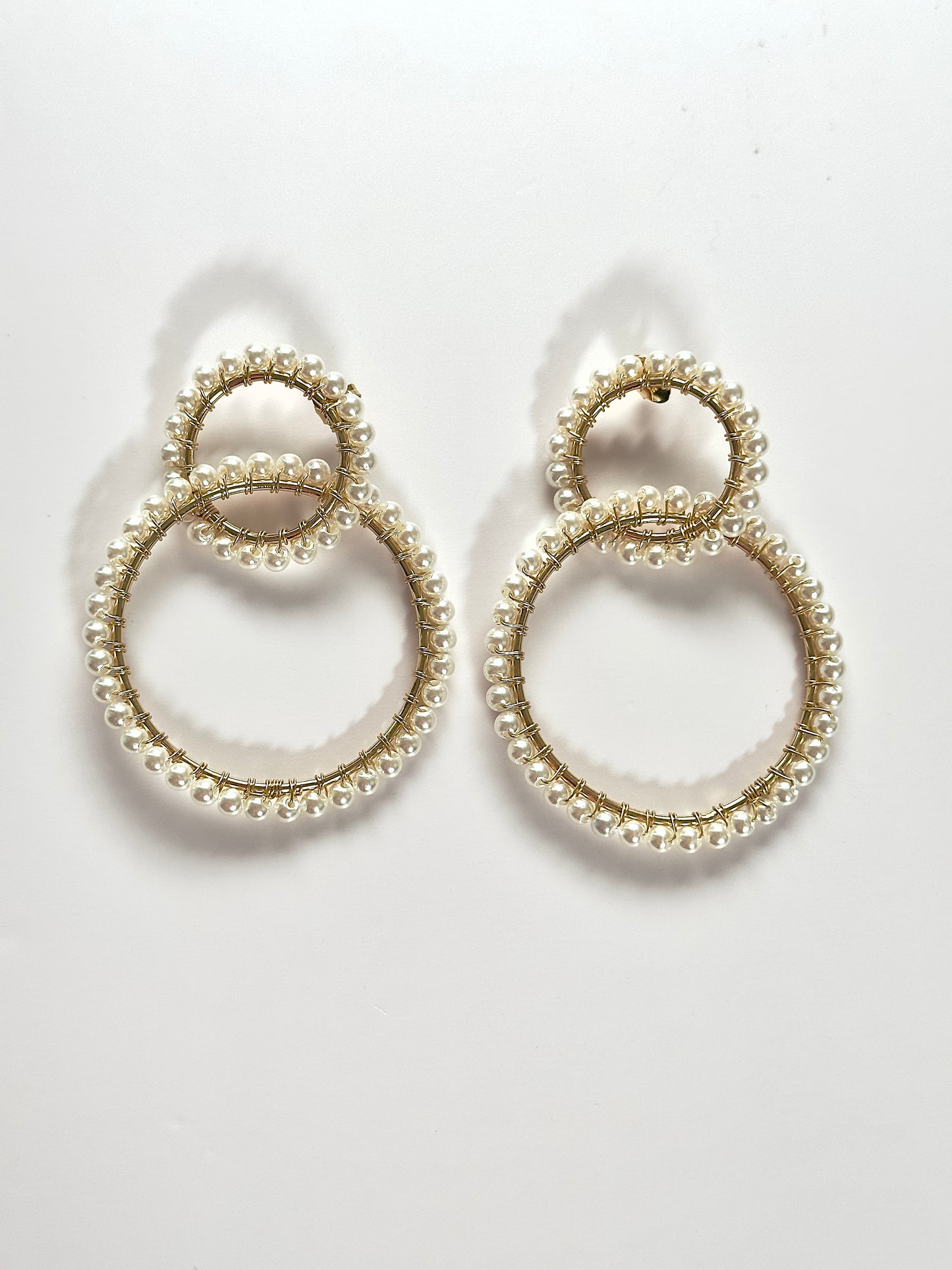 Marilyn Double Hoop Earring