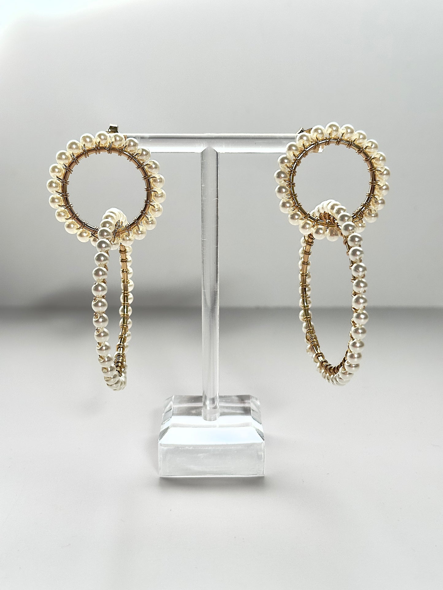 Marilyn Double Hoop Earring