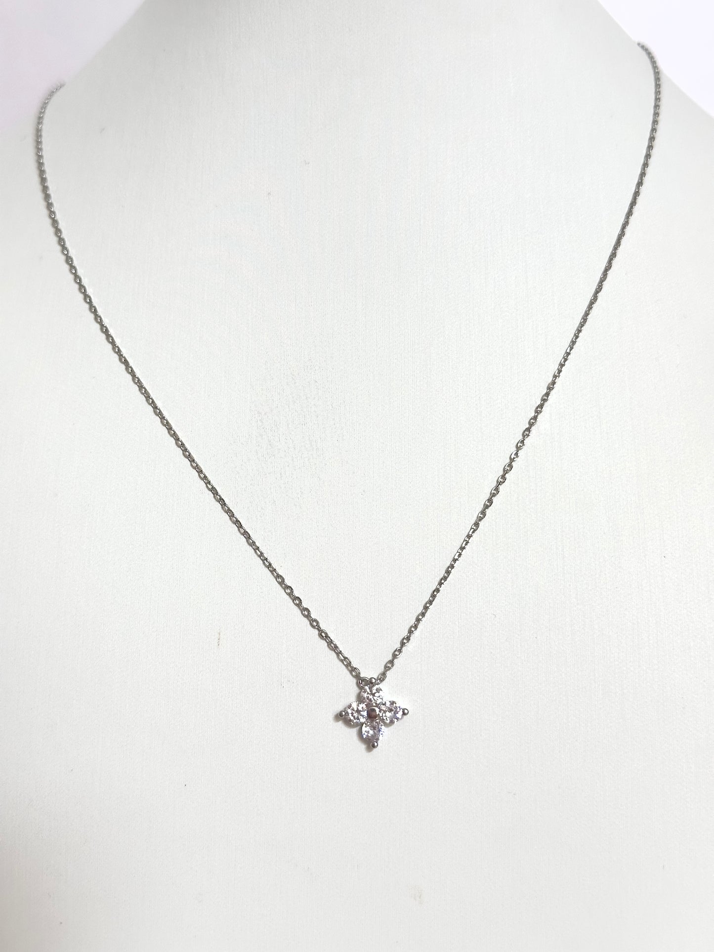 Mae Silver Necklace