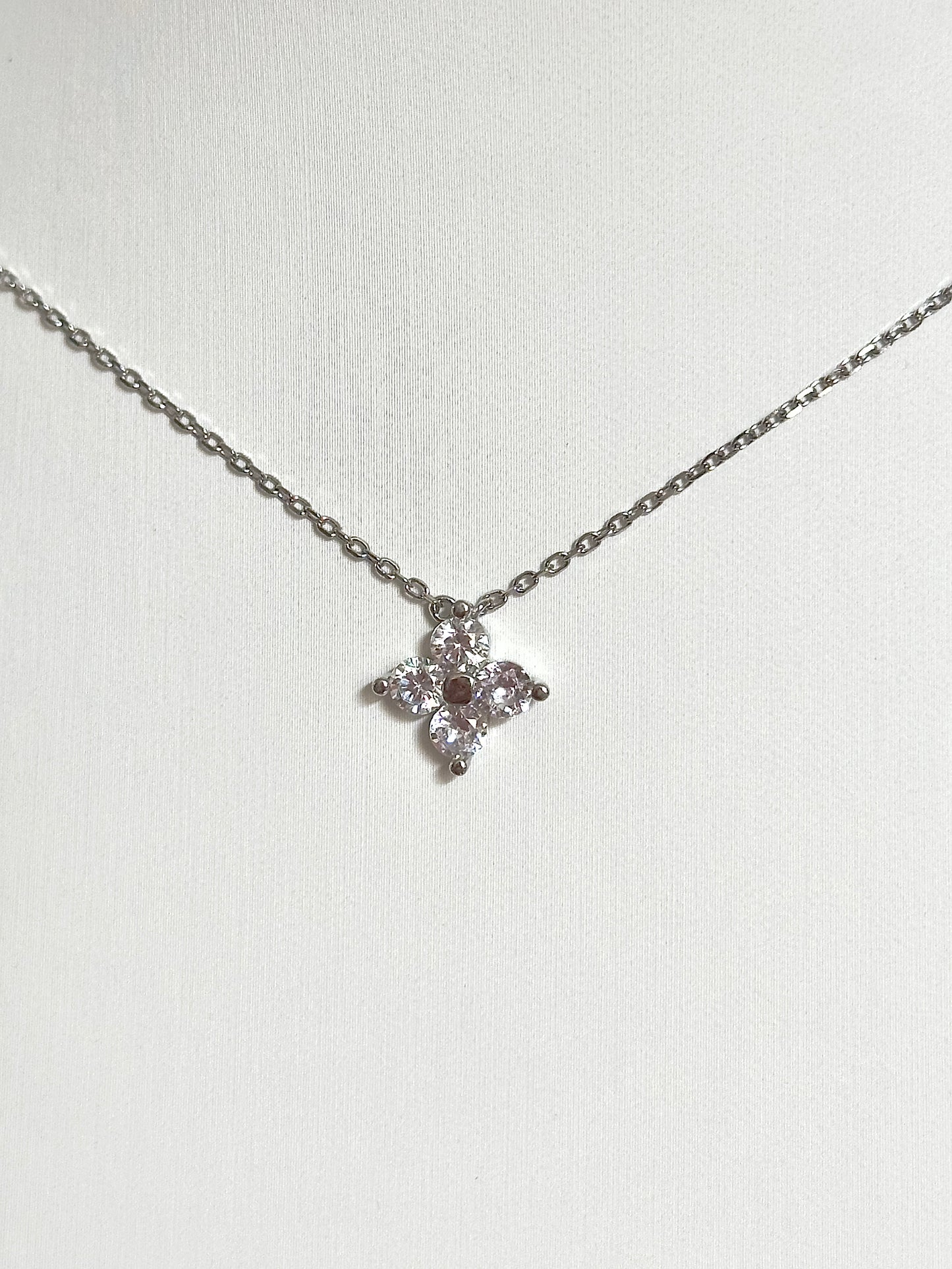Mae Silver Necklace