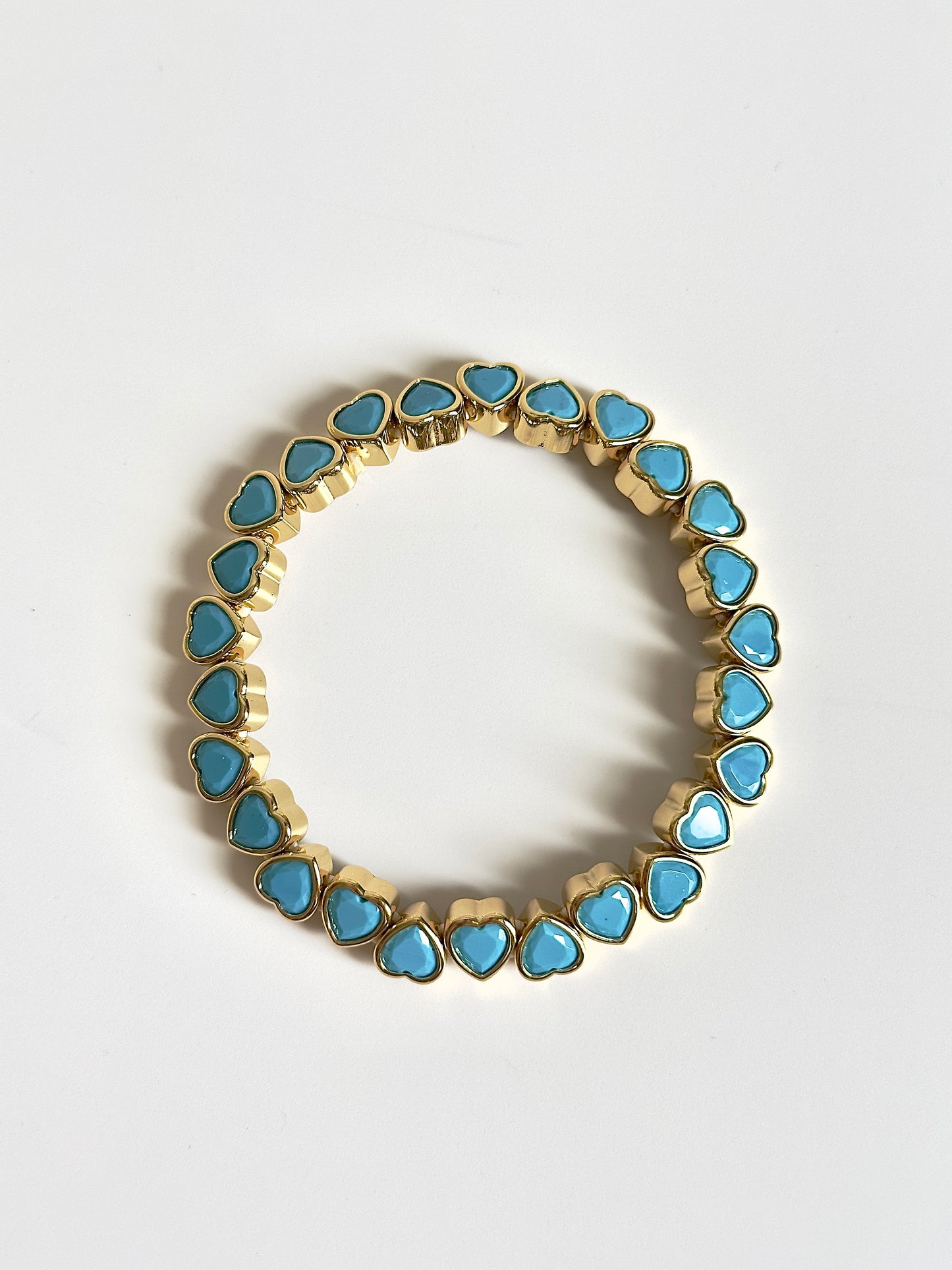 Blue Heart Bracelet