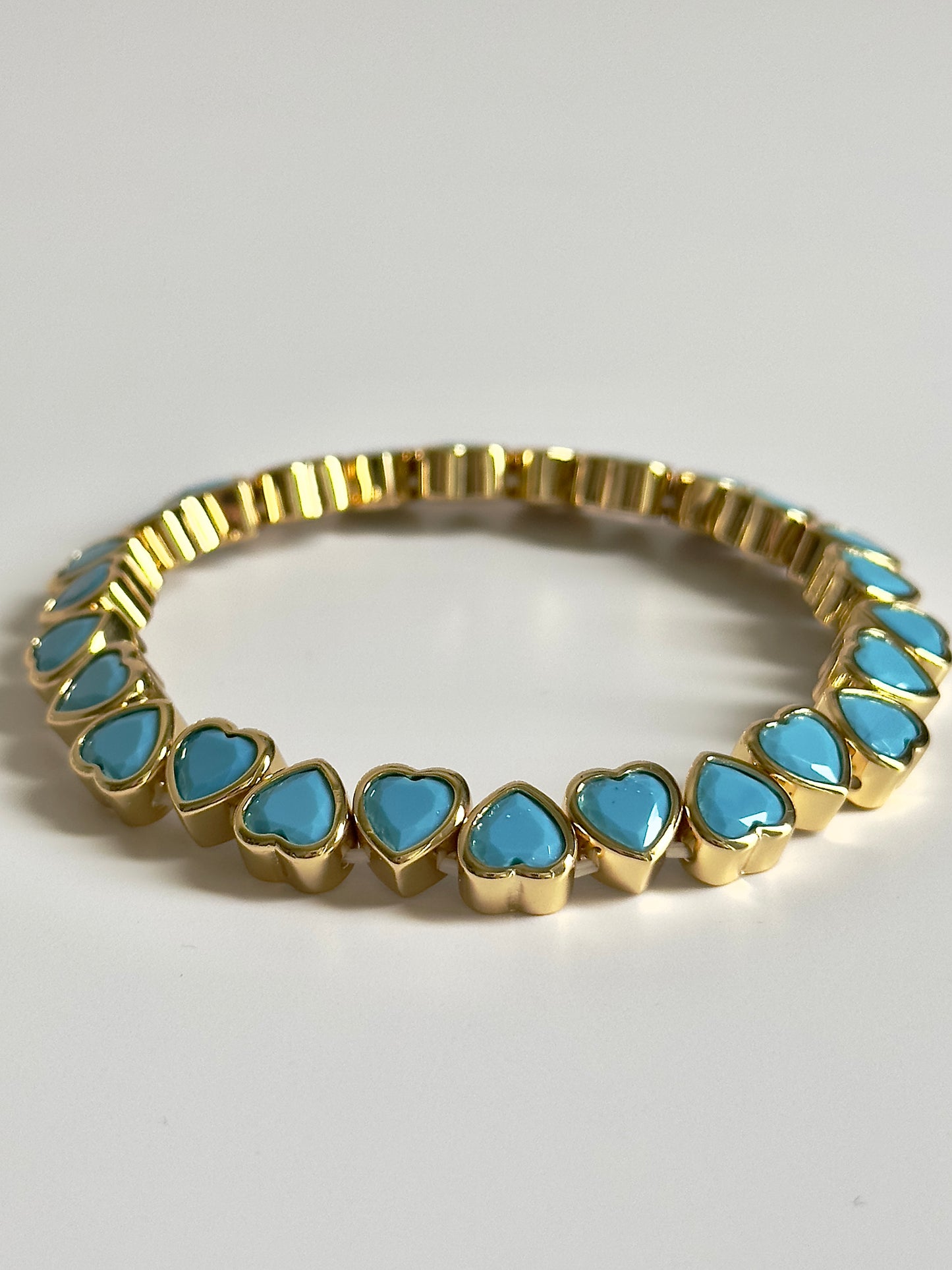 Blue Heart Bracelet