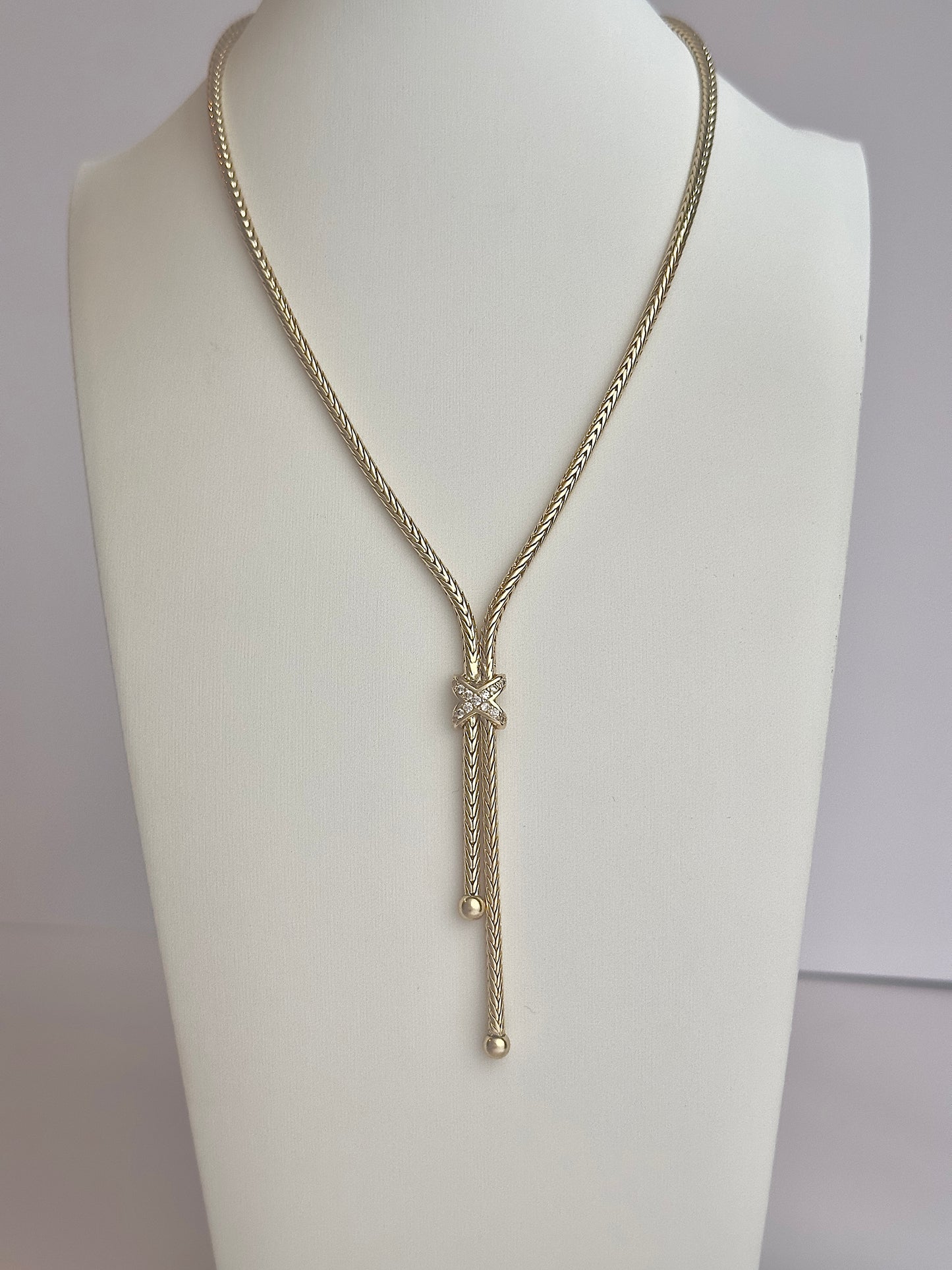 X Beau Gold Necklace