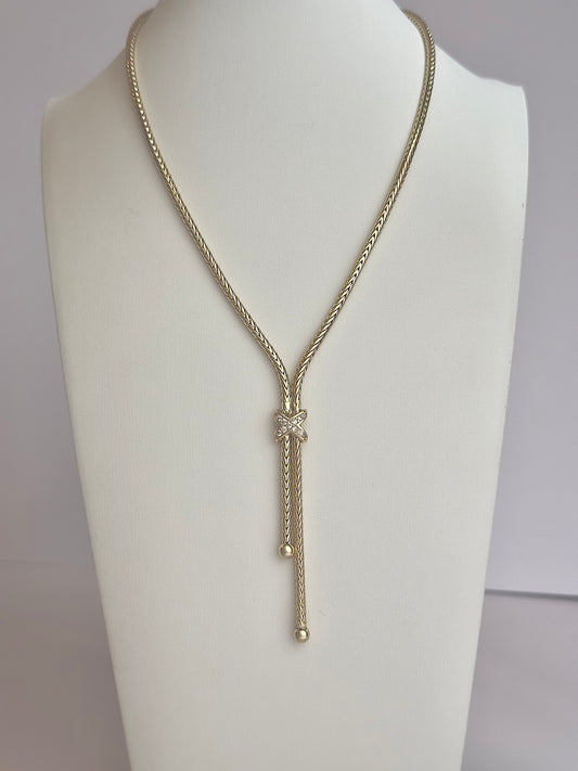 X Beau Gold Necklace