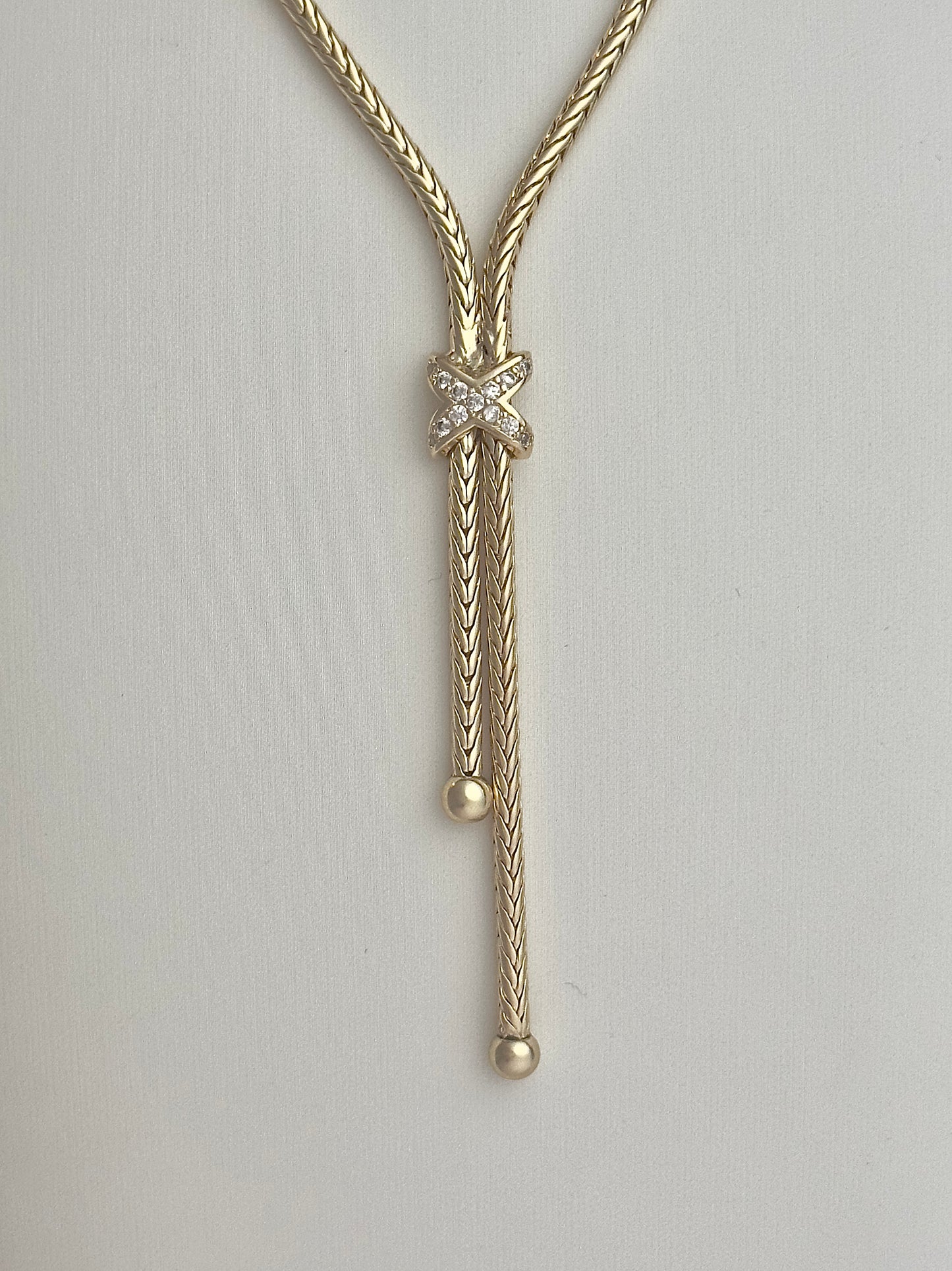 X Beau Gold Necklace