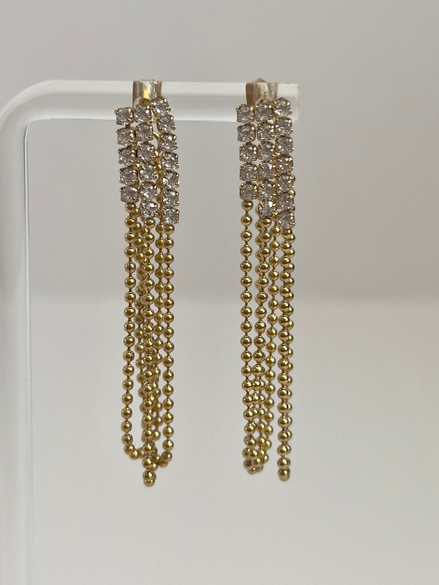Bead Drop Earring