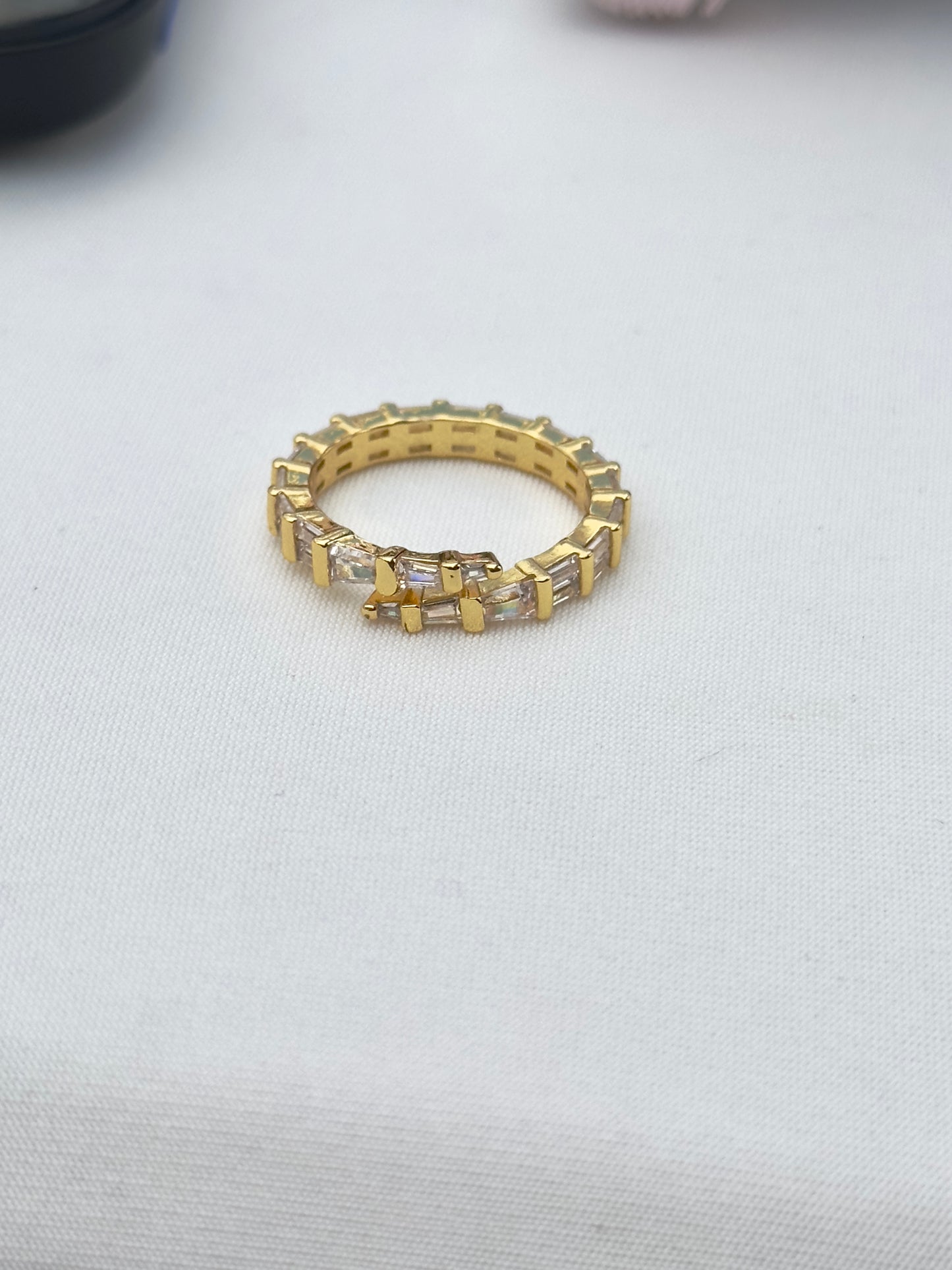 Baguette Gold Ring