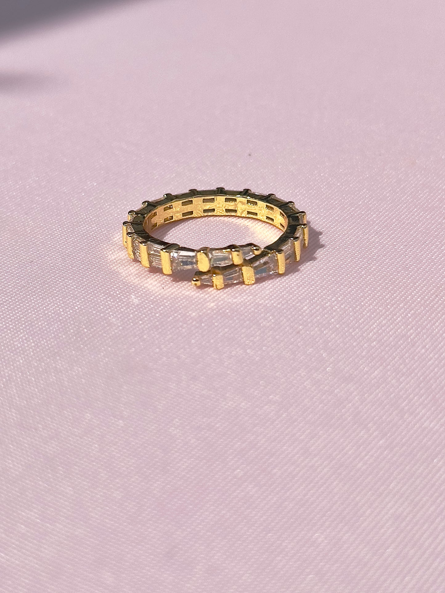 Baguette Gold Ring