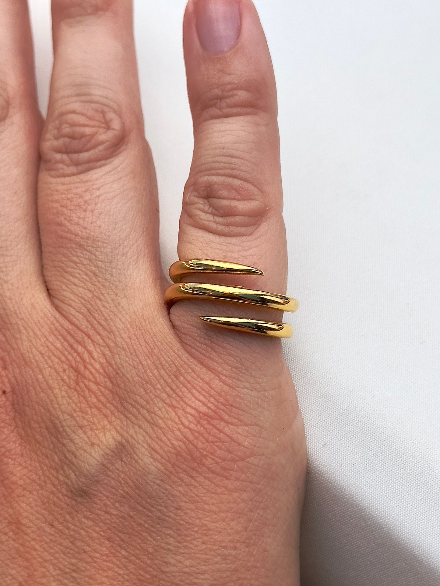 Spiral Gold Ring