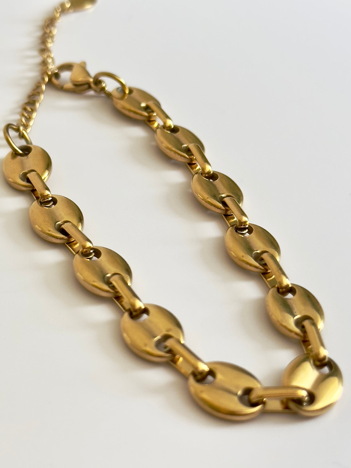 Mariner Gold Chain Bracelet