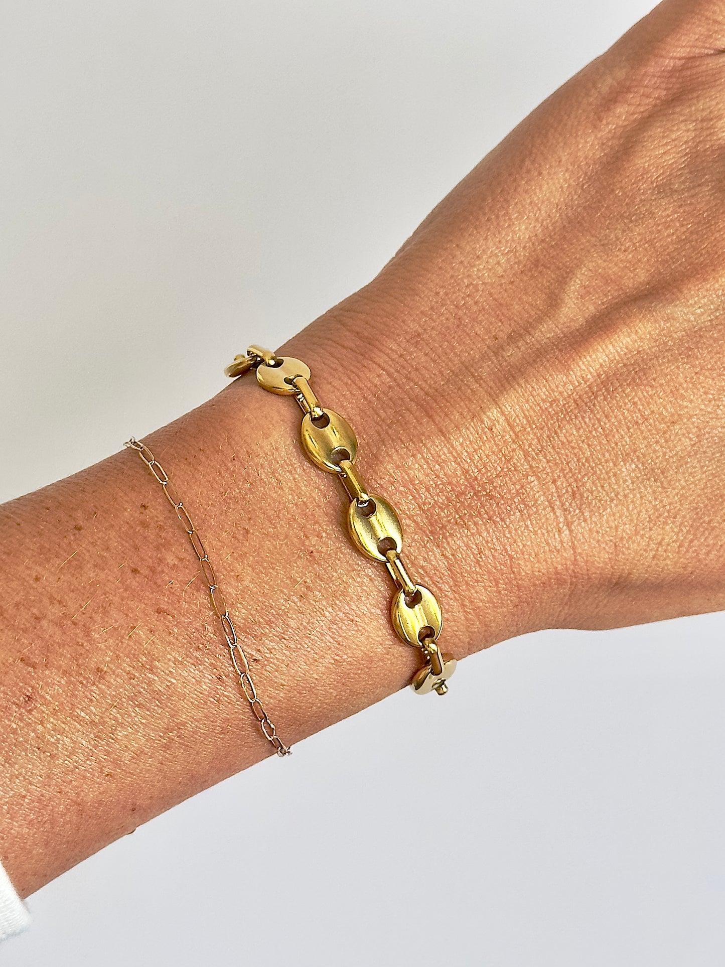 Mariner Gold Chain Bracelet
