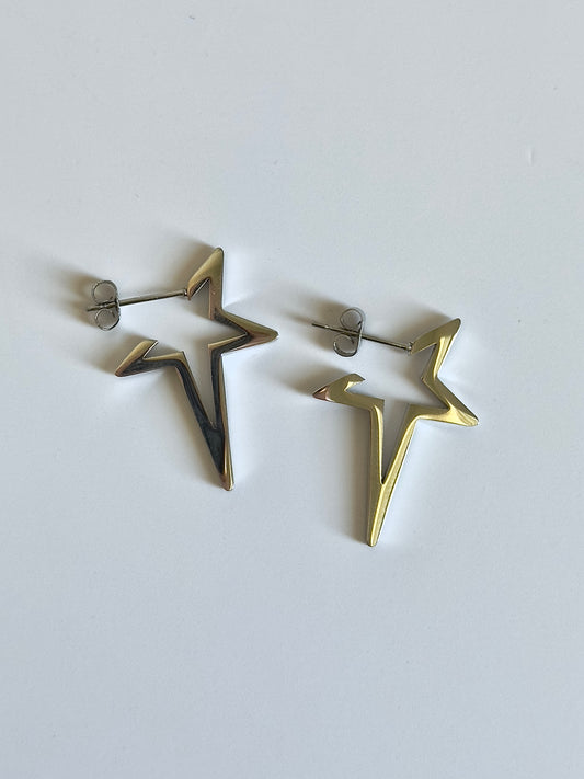 Silver Star Studs