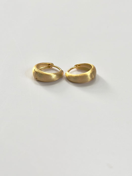 Gold Matte Huggie