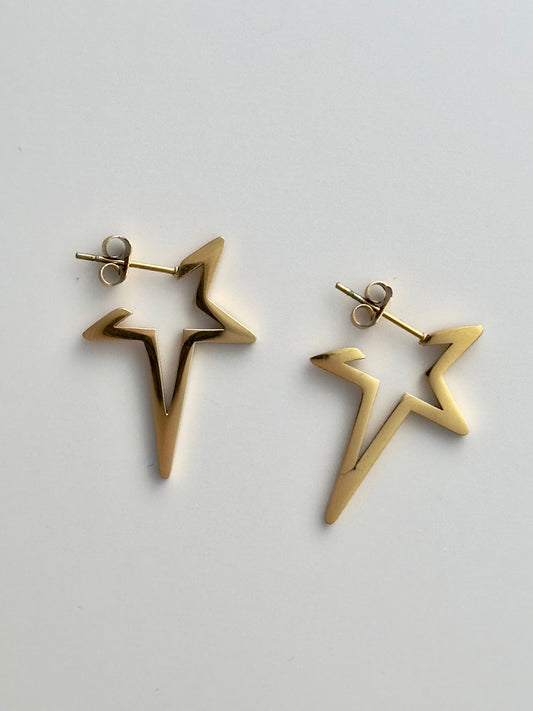 Gold Star Studs