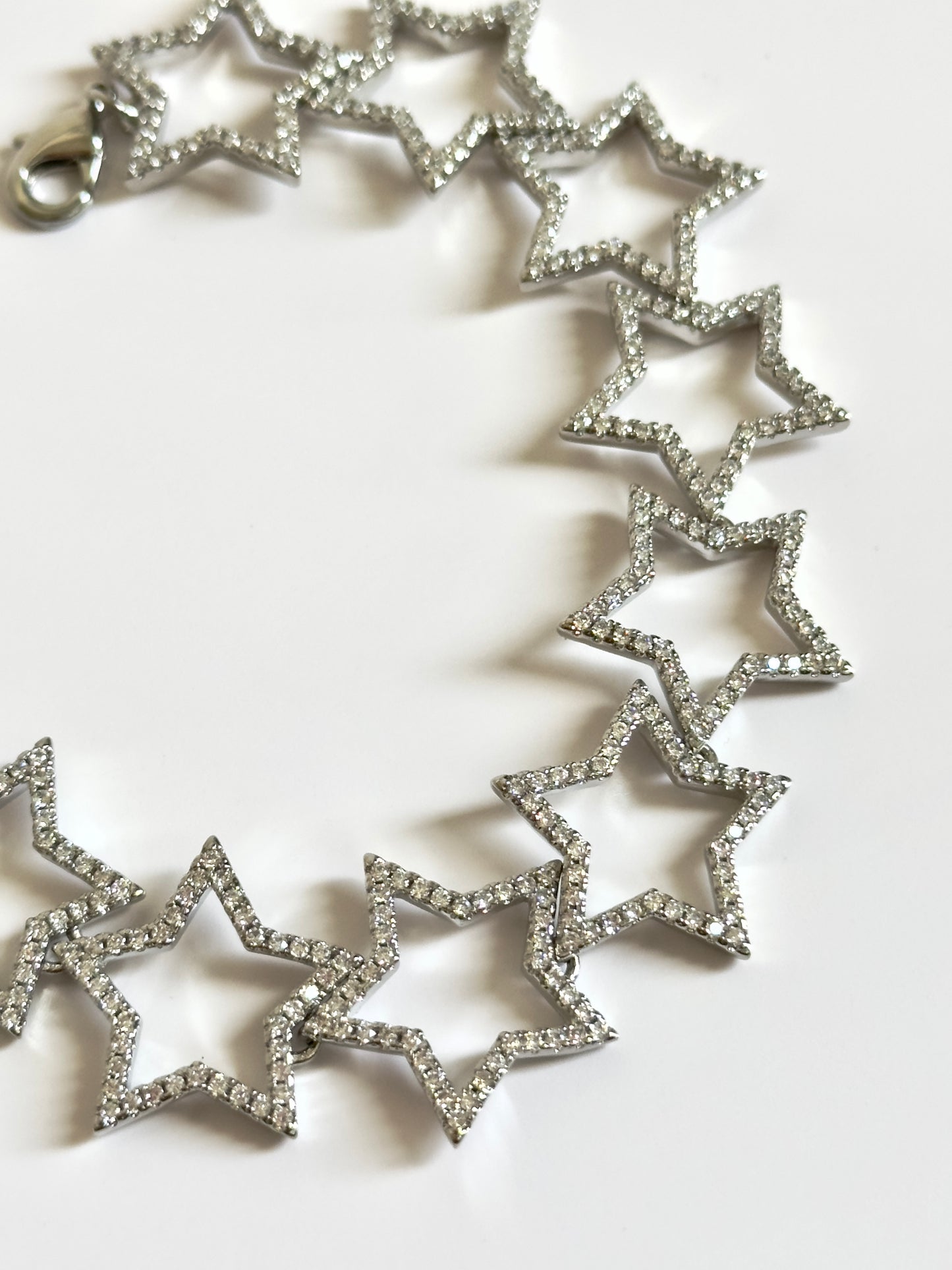 Silver Star Shine Bracelet