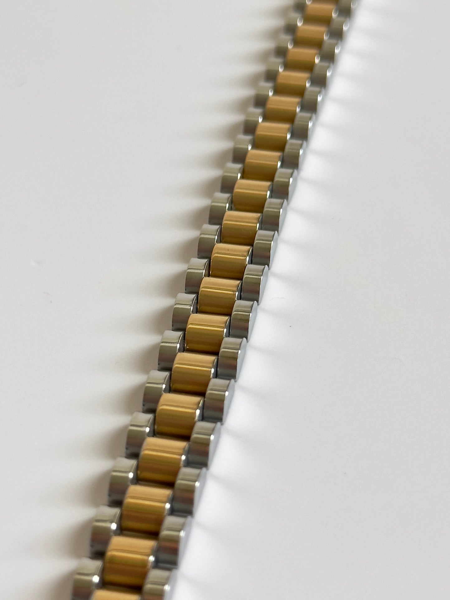 2-Tone Watch Bracelet