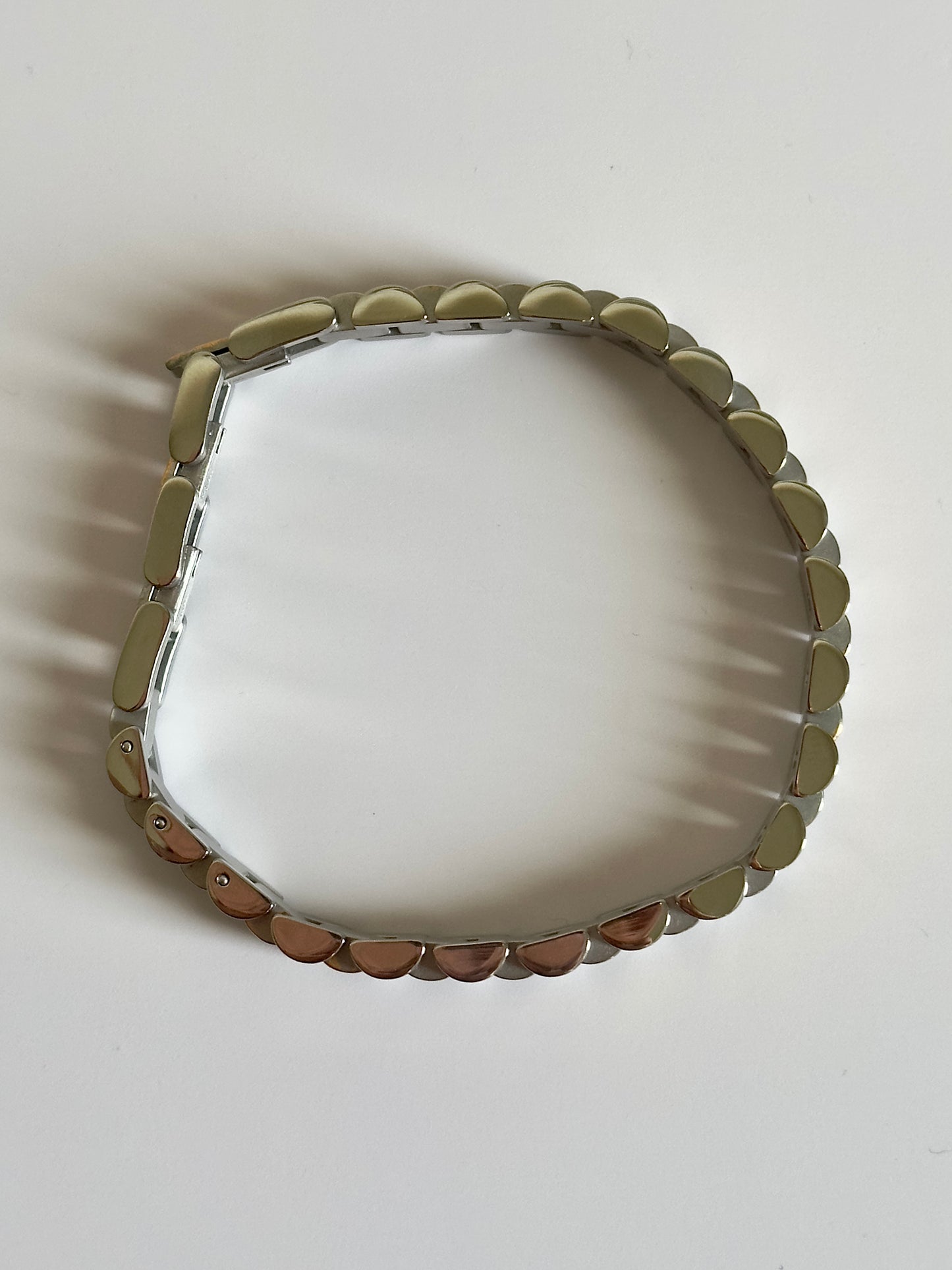 2-Tone Watch Bracelet