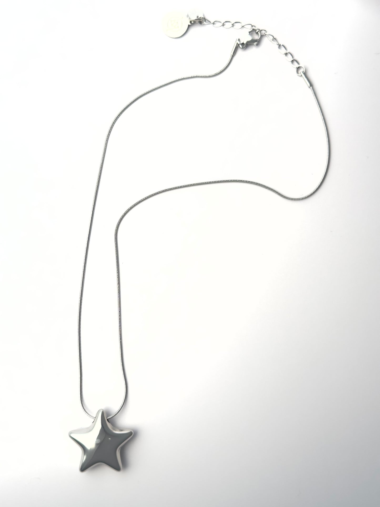 Star Power in Silver Necklace