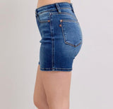 Penny Mid Length Judy Blue Jean Shorts