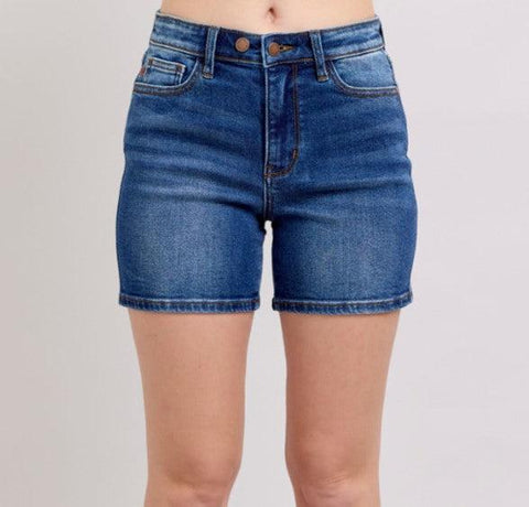 Penny Mid Length Judy Blue Jean Shorts