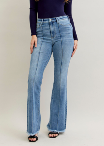 Shiloh High Waist Pintuck Judy Blue Jeans
