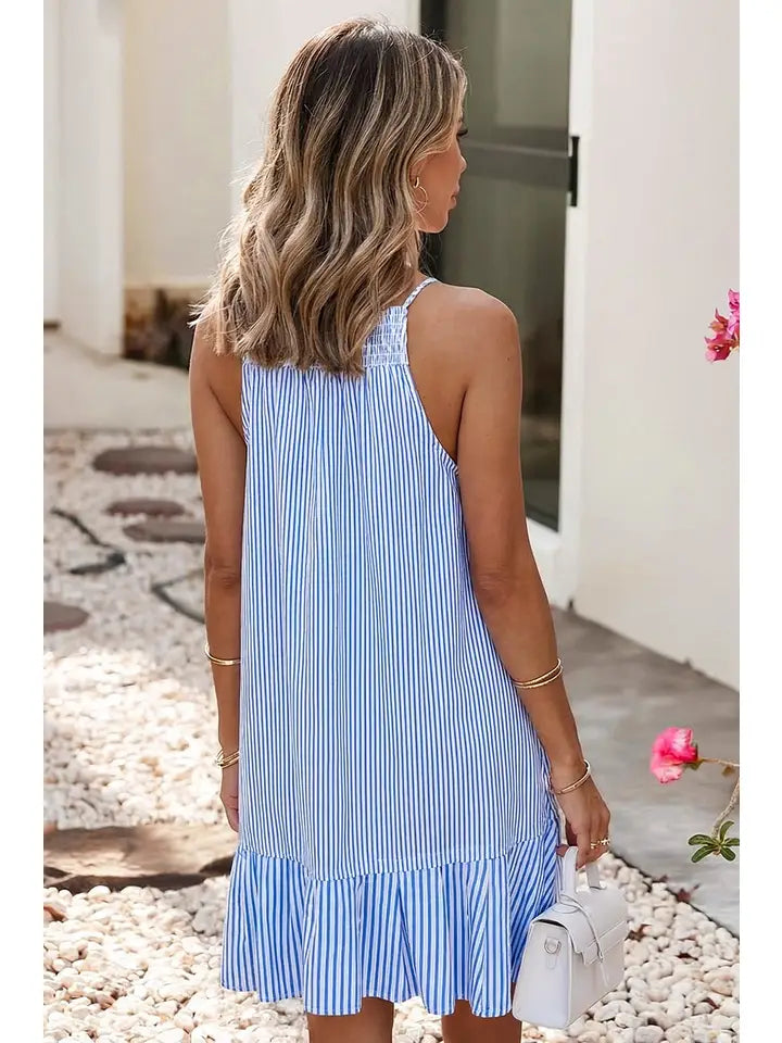 Stripe Button Down Dress