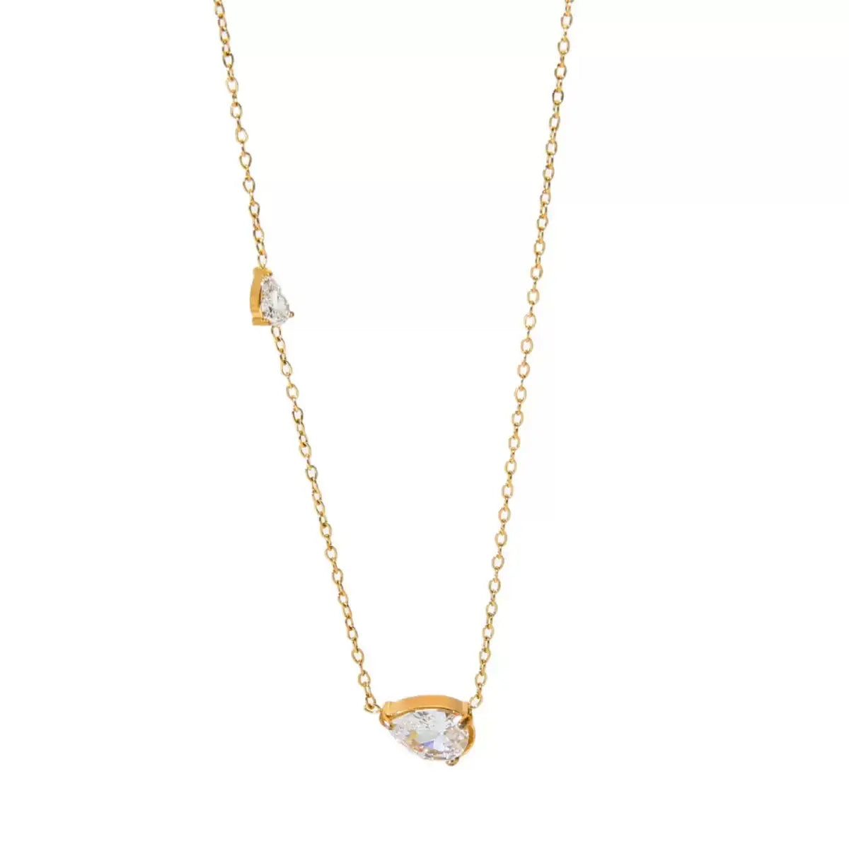 Mini Pear/Pear Necklace