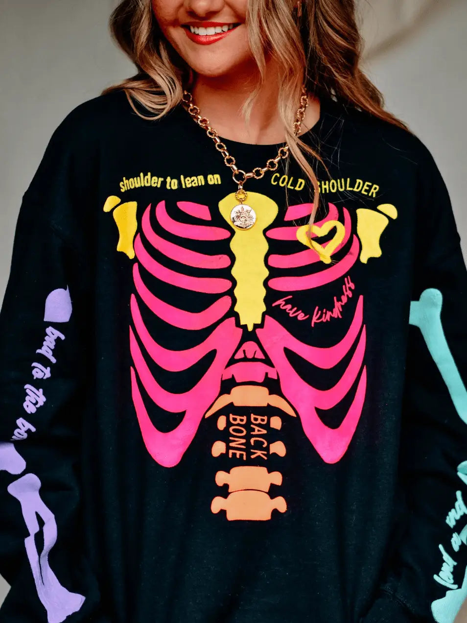 Neon Skelly Sweatshirt