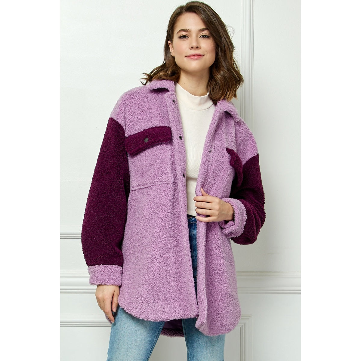 Teddy Sherpa Shacket