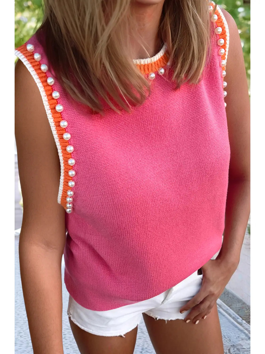 Beaded Spring Vest