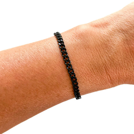 Black Link Bracelet