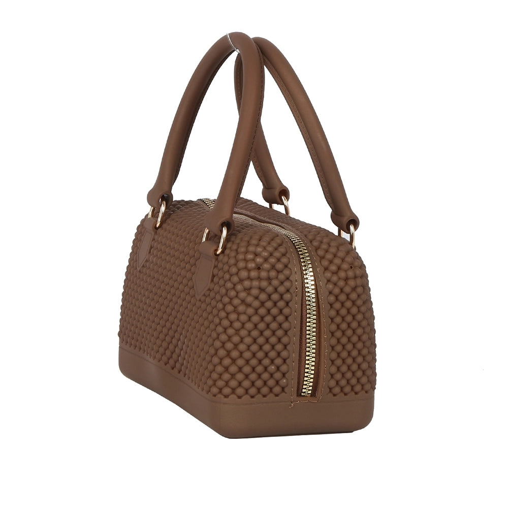 Brown Jelly Bead Bag