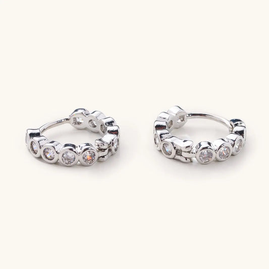 Dainty Gem Huggies