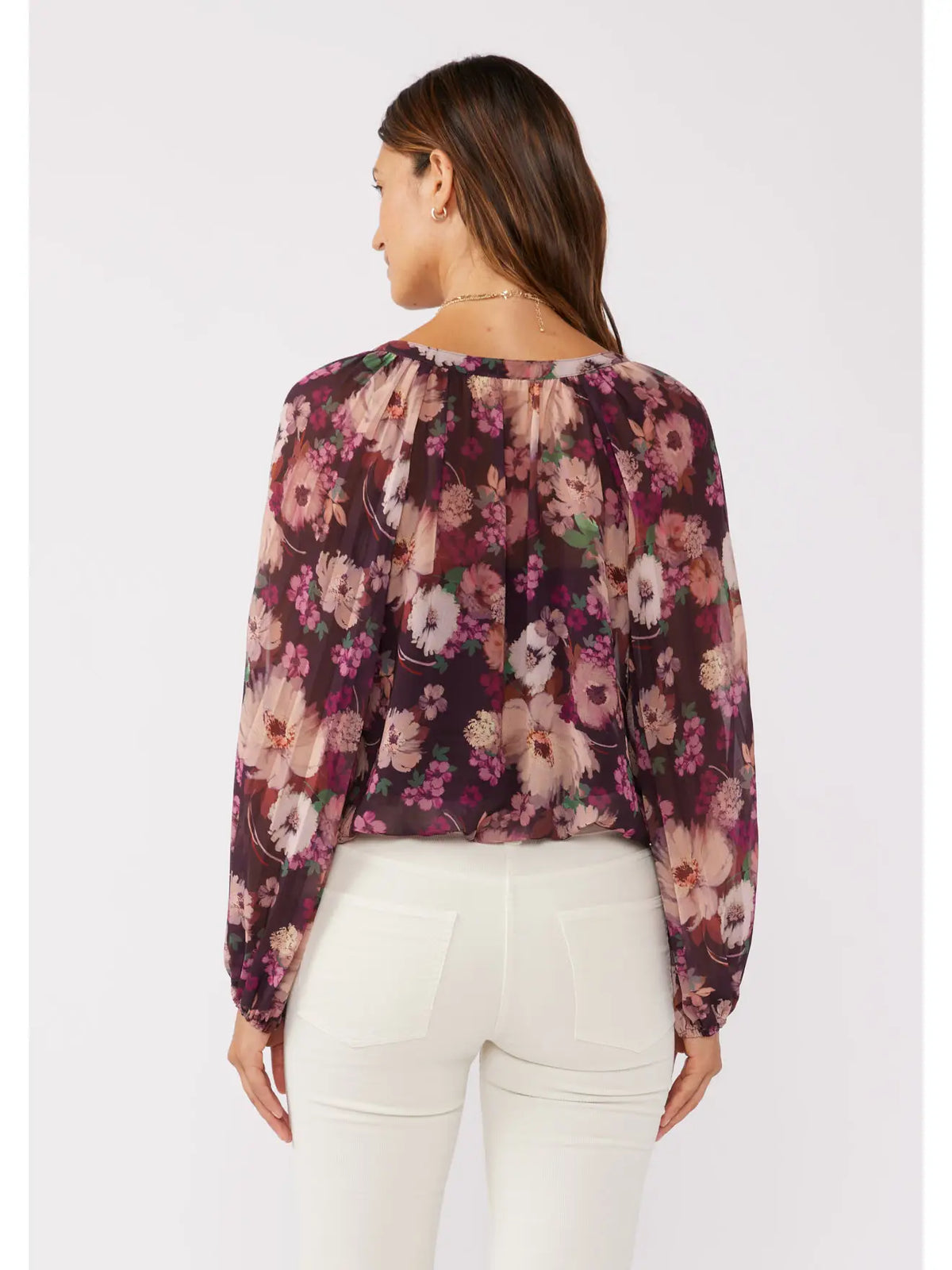 Layered Floral Top