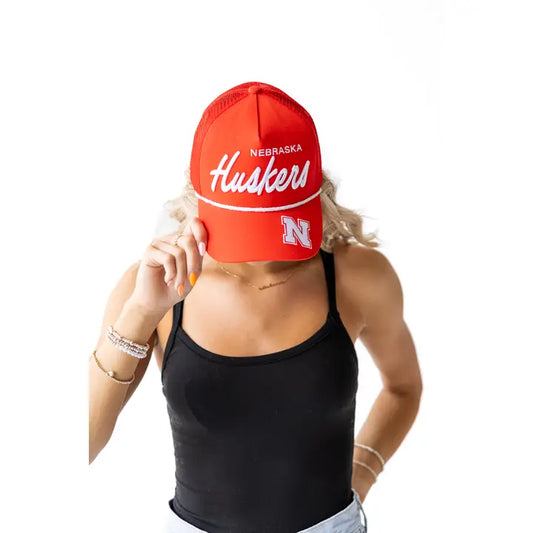 Red Huskers Hat
