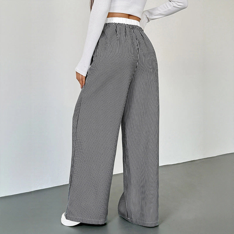 Striped Wide Leg Pant