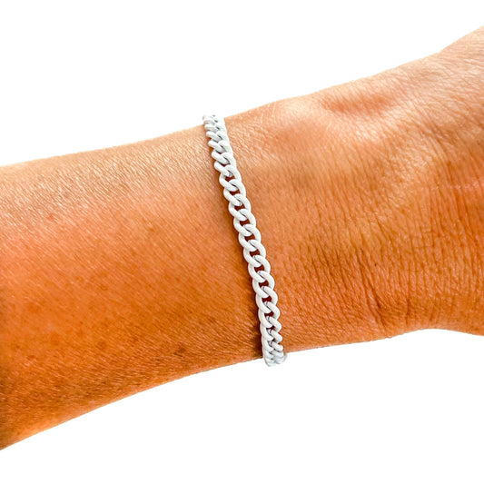 White Chain Bracelet