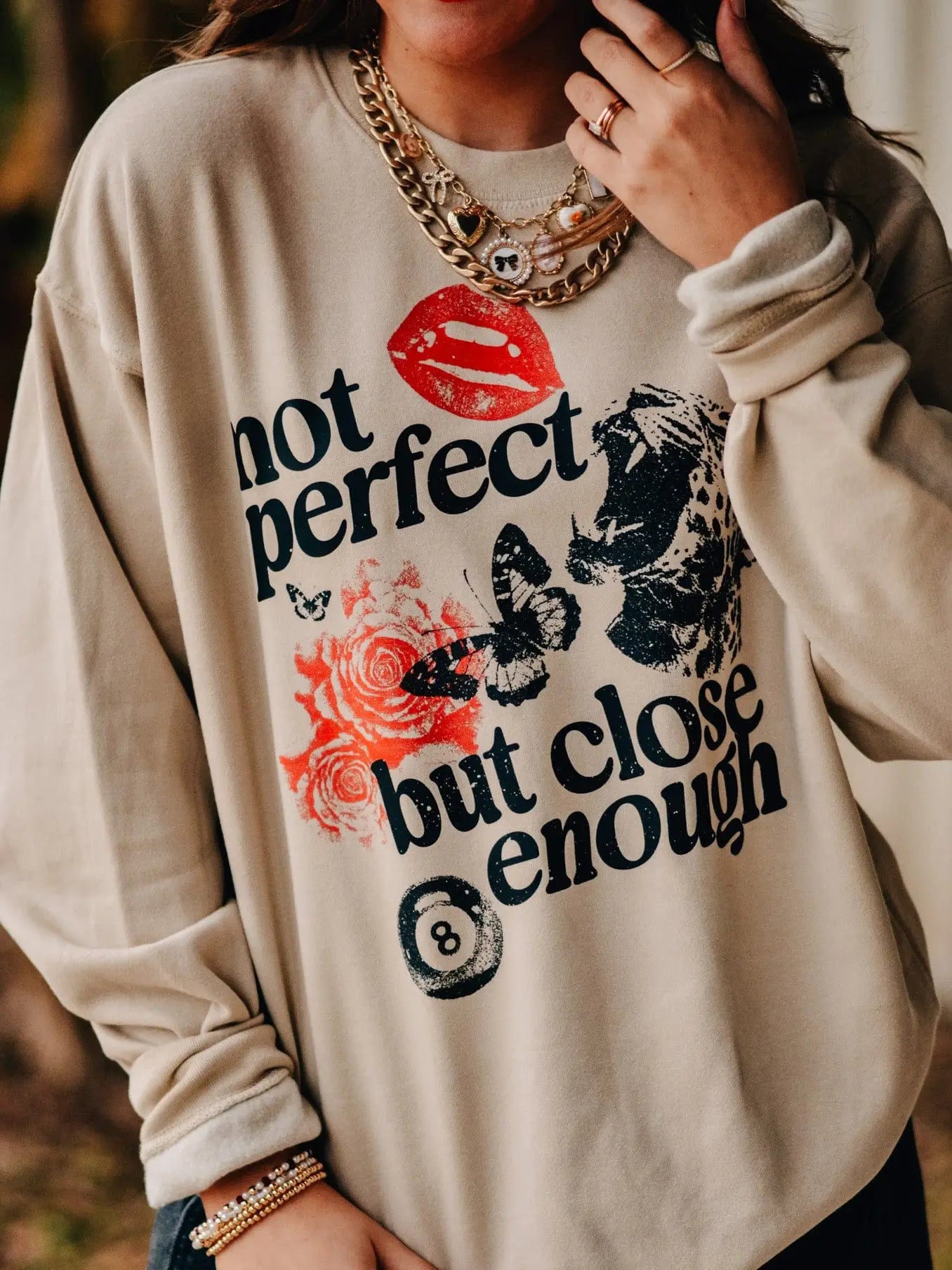 Not Perfect Sweatshirt