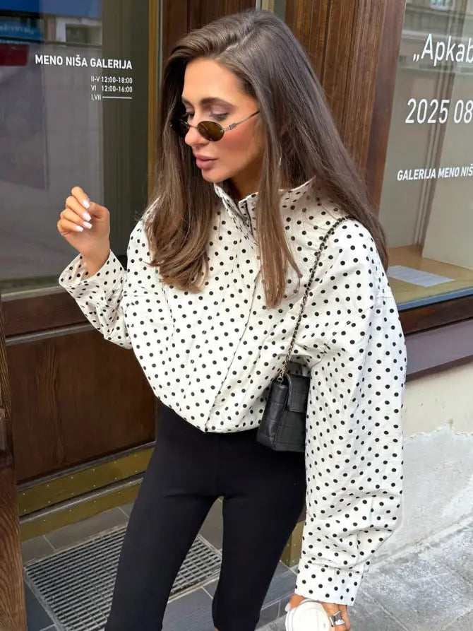 Polka Dot Jacket